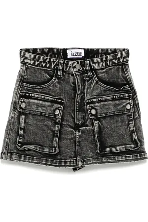 Izzue Shorts stile gonna in denim