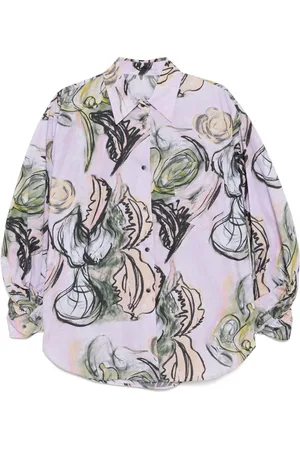 JNBY Camicia con stampa grafica