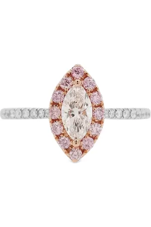 HYT Jewelry Anello in oro bianco 18 carati con diamanti