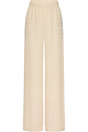 VALENTINO GARAVANI Pantaloni Toile Iconographe jacquard