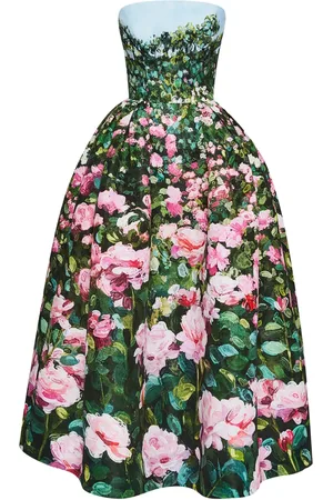 Oscar de la Renta Abito da sera Rose Field