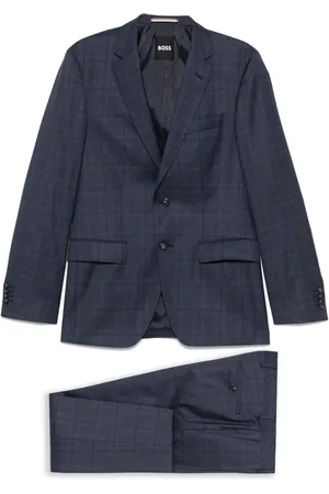HUGO BOSS Completo monopetto a quadri