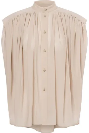 Serafini Blusa con arricciatura