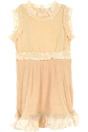 CHANEL Abito corto con ruches 1986-1988