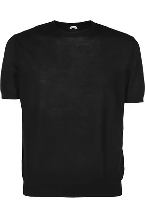 Malo T-shirt in maglia fine di cotone