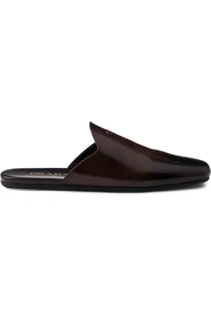 Prada Slippers con effetto spazzolato