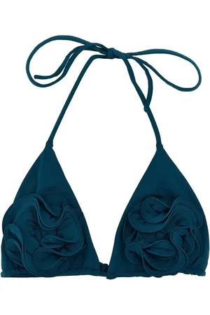 MAGDA BUTRYM Top bikini a fiori