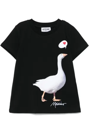 Moschino T-shirt con ricamo