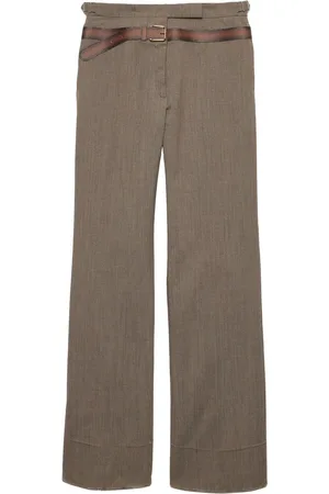 Prada Pantaloni dritti in lana