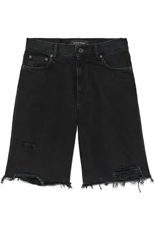 Purple Brand Shorts denim al ginocchio