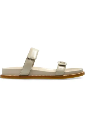 Emporio Armani Sandali slides in pelle