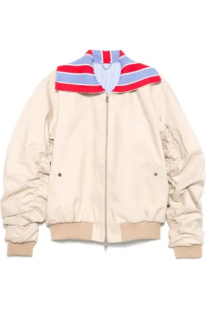 Charles Jeffrey Loverboy Bomber con collo a contrasto
