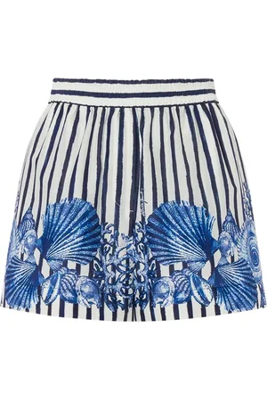 Alberta Ferretti Shorts a righe
