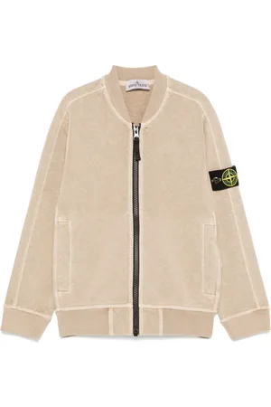 Stone Island Felpa con applicazione Compass
