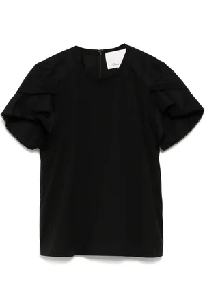 3.1 Phillip Lim Blusa con maniche a petali