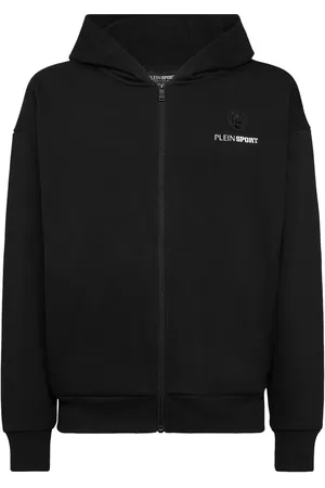 Philipp Plein Felpa Scratch con cappuccio