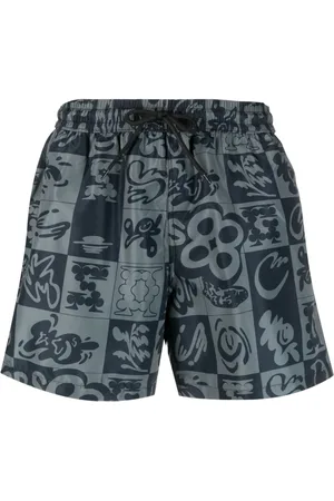 GCDS Costume da bagno a quadri