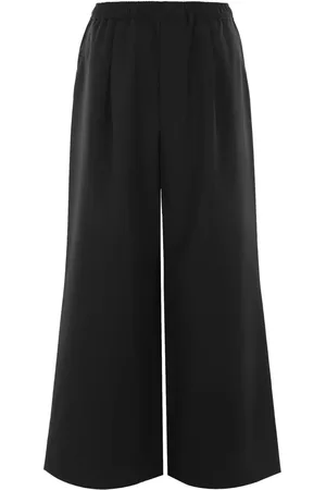 Comme des Garçons Pantaloni in lana a gamba ampia
