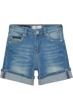 Philipp Plein Shorts con applicazione logo