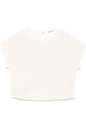 Moncler T-shirt in tweed