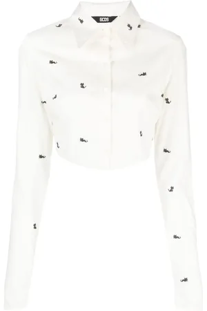 GCDS Camicia Kittho crop