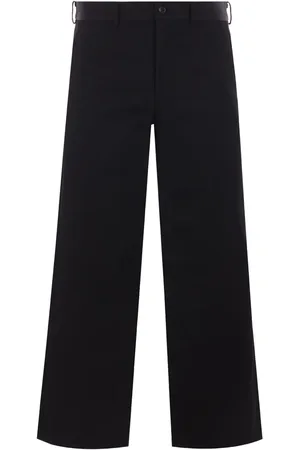 Comme des Garçons Pantaloni crop dritti