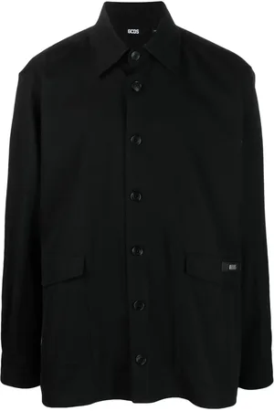 GCDS Giacca-camicia con applicazione