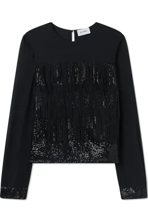 ST. JOHN Blusa con paillettes