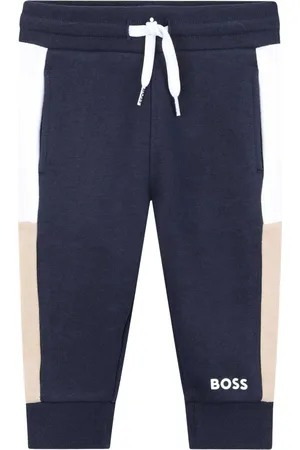 HUGO BOSS Pantaloni sportivi con design color-block