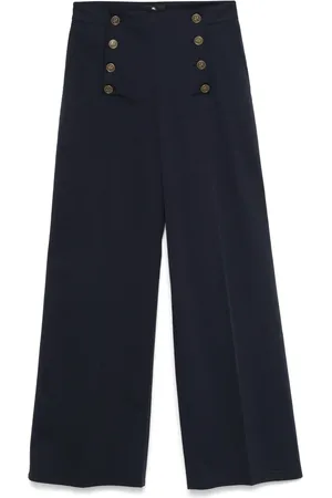 Etro Pantaloni con bottoni Pegaso