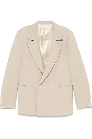 COSTUMEIN Blazer in lana vergine con revers a scialle