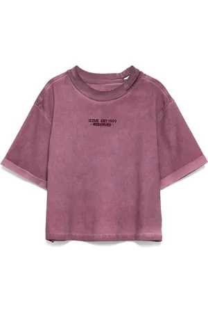 Izzue T-shirt con logo ricamato
