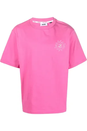 GCDS T-shirt Surfing Wirdo con stampa grafica