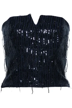 FEDERICA TOSI Top con paillettes