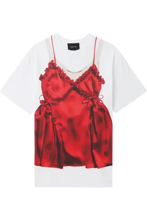 Simone Rocha T-shirt con stampa Negligee