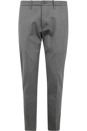 Nine In The Morning Pantaloni con applicazione logo