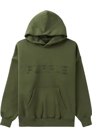Purple Brand Felpa in cotone con cappuccio