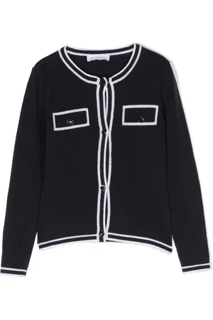 MONNALISA Cardigan con dettagli a contrasto