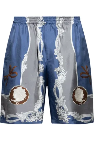 VERSACE Shorts Cameo in seta