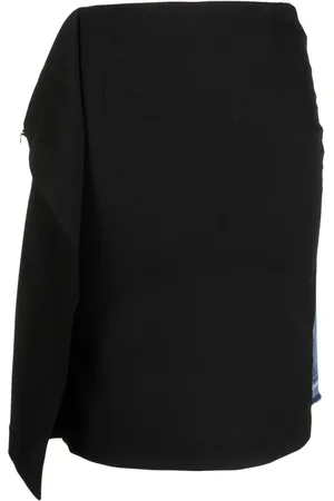 Maison Margiela Gonna asimmetrica con inserti