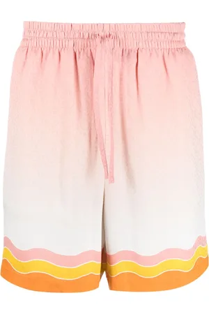 Casablanca Shorts Rainbow Monogram