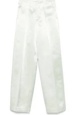 Serafini Pantaloni in raso