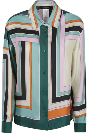 Max Mara Camicia con stampa geometrica