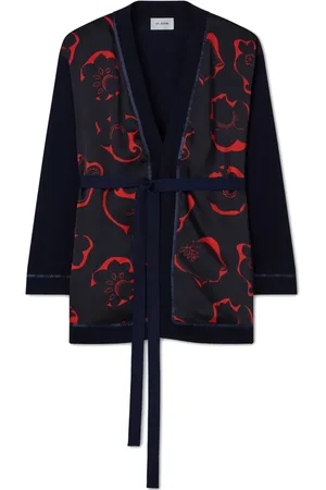 ST. JOHN Cardigan a fiori