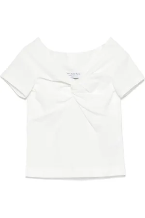 PHILOSOPHY DI LORENZO SERAFINI T-shirt con nodo