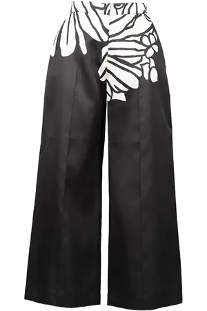 Elie saab Pantaloni Printed Mikado