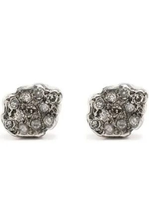 ROSA MARIA Pavé diamond stud earrings