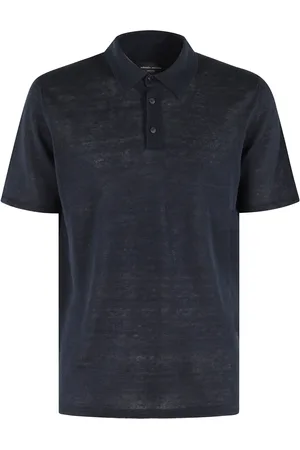 Roberto Collina Polo in lino e cotone