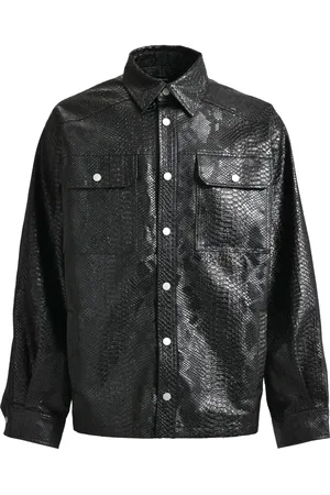 Breathe Camicia con effetto coccodrillo