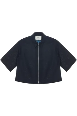 STUDIO NICHOLSON Giacca-camicia con zip